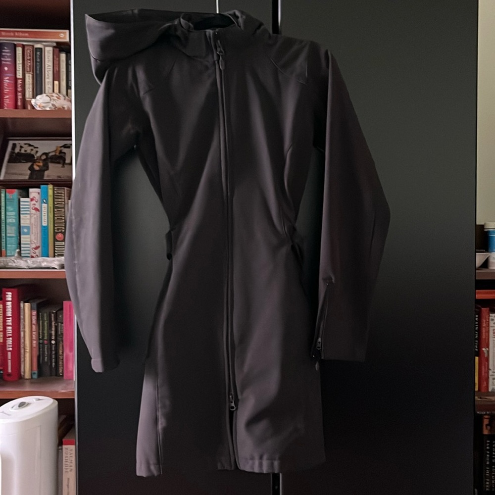 Stormtech Black Long Women’s  Raincoat XS